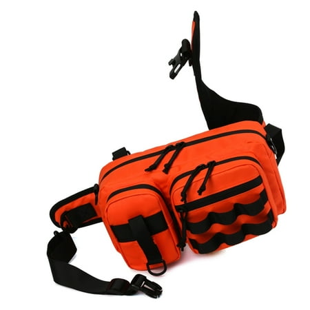 YIGZYCN Crossbody Bags Lures Bag Waterproof Large Capacity Fishing Tackles Waist Bags