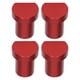 thumbnail image 2 of 4 bloques de límite de escritorio para carpintería, multifuncionales, para banco de trabajo, topes de freno de clavija de 20 mm de diámetro, color rojo, 2 of 14
