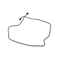 thumbnail image 1 of Manguera del radiador para Ford Fusion (Mondeo 2.0T) 2013-2016 No.DG9Z8A365E, tubo de refrigerante de goma negro, 1 of 6