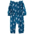 thumbnail image 1 of Jumpsuit Carter´s Child of Mine Azul Estampado animales 6-9 M, 1 of 4