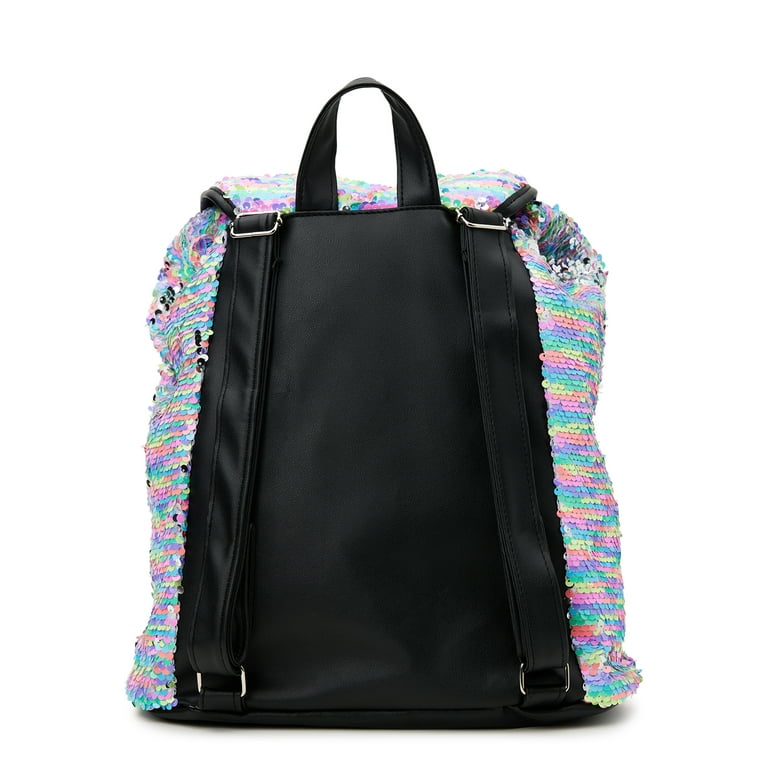 Justice Girls Rainbow Sequins Mini Backpack Walmart