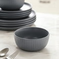 thumbnail image 6 of Stone Lain Logan 12-Piece Dinnerware Set Stoneware, Grey, 6 of 6