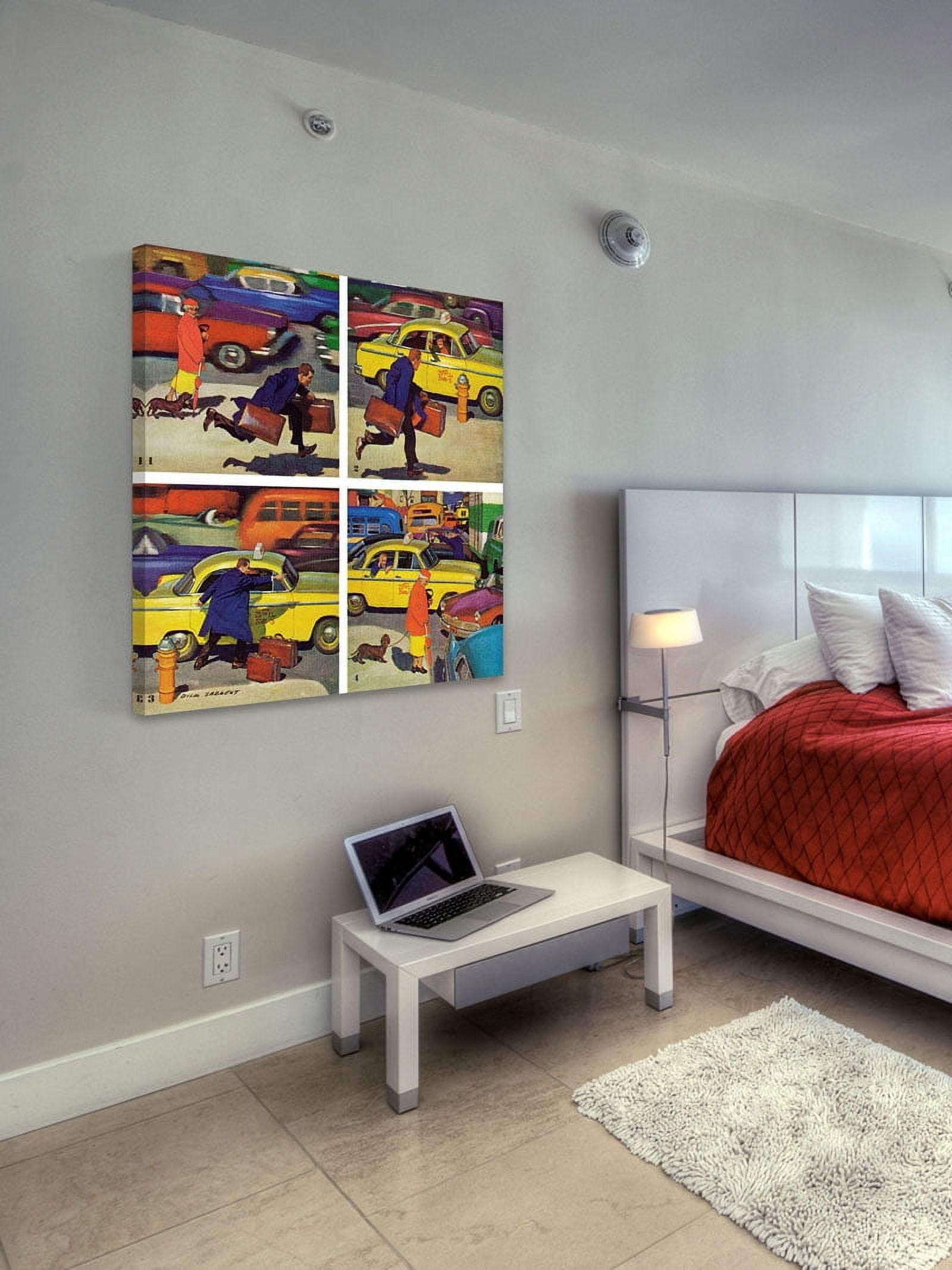 Marmont Hill "Running out of Time" Painting Print on Canvas