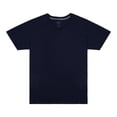 thumbnail image 1 of Playera Fruit of the Loom Para hombre cuello v, algodón sustentable, azul marino, talla CH, 1 of 4