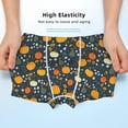 thumbnail image 3 of Yiaed Pumpkin Print Boys' Boxer Briefs Cotton Casual Stretch Comfort Boys Boxers - Kids Boxer Briefs Underwear for Boys (6-18)-X-Small, 3 of 5