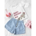 thumbnail image 3 of Mother's Day Mom Elephant T-Shirt Toddler -Image by Shutterstock,  3 Toddler, 3 of 4
