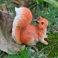 thumbnail image 4 of EeaseMX 2 mini ardillas en miniatura, decoración animal, microadornos paisajísticos, adornos de jardinería, 4 of 7