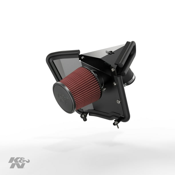 K&N Cold Air Intake Kit High Performance, Guaranteed to Increase