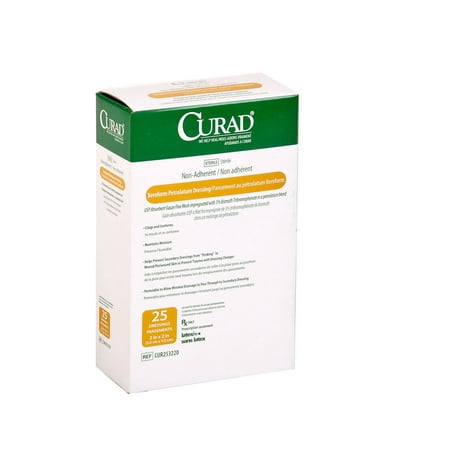 CURAD Sterile Xeroform Gauze CUR253220H