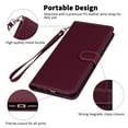 thumbnail image 2 of Allytech Wallet Case for Samsung Galaxy A21s Credit Card Slots Holder Slim PU Leather Folio Flip Wallet Phone Case, Winered, 2 of 6