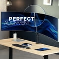thumbnail image 5 of VIVO Telescoping Dual Ultrawide 40" to 45" Monitor Heavy Duty Desk Mount Stand, 5 of 8