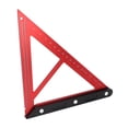 thumbnail image 4 of Telituny Regla Triangular de Carpintero de Aleación de Aluminio, Escala de Pulgadas, Regla de Ángulo Cuadrado, Herramienta para Carpintería., 4 of 14