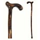 thumbnail image 1 of Bastón de madera RMS - Bastón de madera natural de 91 cm - Bastón artesanal de madera con mango descentrado para hombre o mujer (mango Derby liso), 1 of 5