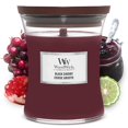 thumbnail image 3 of WoodWick Medium Hourglass Candle, Black Cherry - Premium Soy Blend Wax, Pluswick Innovation Wood Wick, Made in USA, 3 of 4