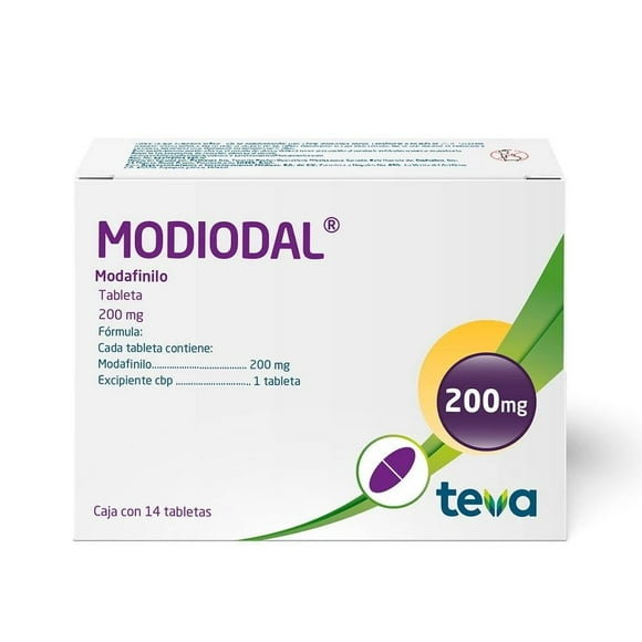 Modiodal 14 Tabletas con 200 Mg