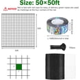 thumbnail image 3 of Poultry Netting 50x50 ft, 1" Square Mesh Heavy Duty Chicken Run Net, Garden Netting to Protect Plants, Fruit Trees, Vegetables from Birds, Deer, Pests & Animals for Farm, Orchard, Coop, 3 of 8