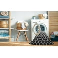 thumbnail image 2 of Ahgly Company Machine Washable Indoor Rectangle Transitional Iridium Black Area Rugs, 8' x 12', 2 of 7