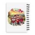 thumbnail image 2 of Be My Valentine's American Shorthair Truck Full of Love Flower Balloon Spiral Bound Journal Cat Lover Kitten Owner Gifts 5x7in Spiral Notebook - 02029, 2 of 5