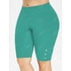 thumbnail image 4 of Además de pantalones hasta la rodilla tamaño de calado Rosegal Leggings de talla grande, 4 of 5