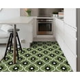 thumbnail image 4 of DEWOO Peel and Stick Floor Tile, Peel and Stick Flooring Self Adhesive, Waterproof Vinyl Flooring Suitable for Bathroom, Kitchen, Green(12 x 12 In, 10PCS), 4 of 5