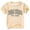 L22 Beige, variant on Likimi Child Kids Boys T Shirts Letter Print Short Sleeve Crew Neck Comfortable Tops Beige Size 1-2 Years