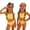 Yellow, variant on CCRFTGI Girls Swimsuit Size 6-7 Two Piece Sets Swim Vacation Bathing Suit Beach Vacation Solid Girls Bikini Cute Summer Girls Fashion Swim Suit Kids Bikini Yellow 1-2 Years