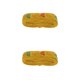 thumbnail image 2 of Billuyoard Rollo de cinta de Jacquard de costura de estilo nacional decoración de manualidades DIY rojo 2piezas Amarillo 45 mm x 7 m, 2 of 6
