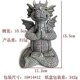 thumbnail image 2 of Garden Dragon Statue Happy Dinosaur Cheering You Resin Figurine Decorative Accent Sculpture Stone Finish 6 Inches Tall for Home Indoor Outdoor, 2 of 4