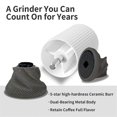 thumbnail image 4 of Manual Coffee Grinder Portable with 20 Grind Settings,Hand Crank Coffee Grinder Manual for Espresso,for Office Travel, 4 of 5