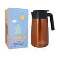 thumbnail image 5 of Any Morning 40 oz Thermal Carafe SI232250– Insulated Stainless Steel Coffee Server, Copper Effect, 5 of 7