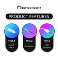 thumbnail image 6 of Lumoonosity Finger Heart Neon Signs Premium LED Neon Sign, 6 of 6