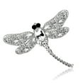 thumbnail image 1 of Wweixi Broche Libellule en Strass Broche Animal Broche Femme Foulard Broche, 1 of 1