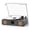 Gray, variant on TANLANIN Record Player with Built-in Speakers, Belt-Driven Turntable Support 3-Speed, FM Radio and Bluetooth Receiving, RCA Line Out & AUX in, USB Recording and Auto Stop, Silver Black