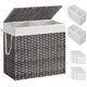 thumbnail image 1 of SONGMICS Cesto de Ropa Sucia con Tapa Extraíble y Bolsa Lavable 130 L, 1 of 5