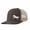 Army green and khaki, variant on Running Horse Color Block Trucker Hat Unisex Adjustable Cotton Breathable Fashion Cap for Travel Daily Wear