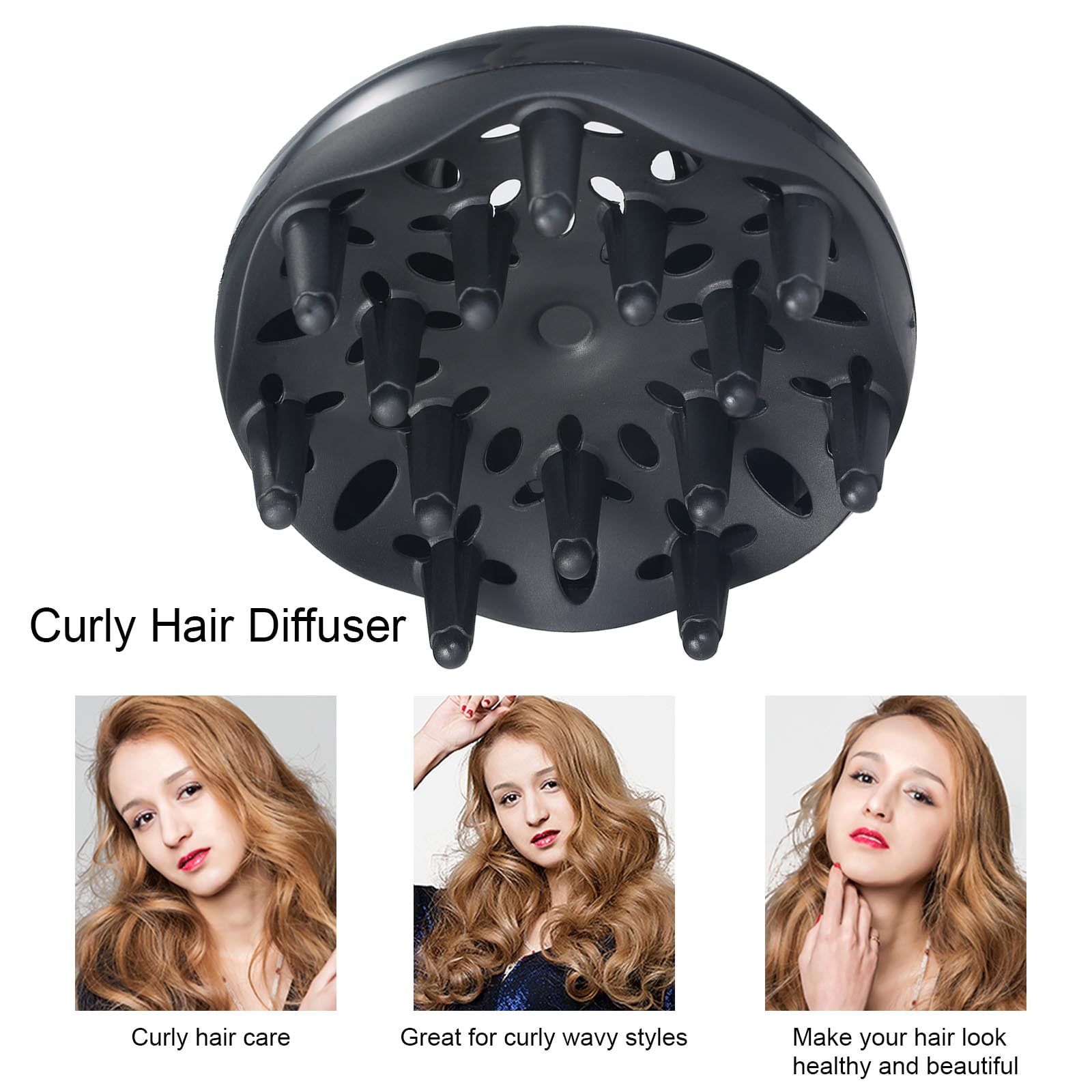 Hair Diffuser Blow Dryers Diffuser for Natural Curly or Wavy Hair