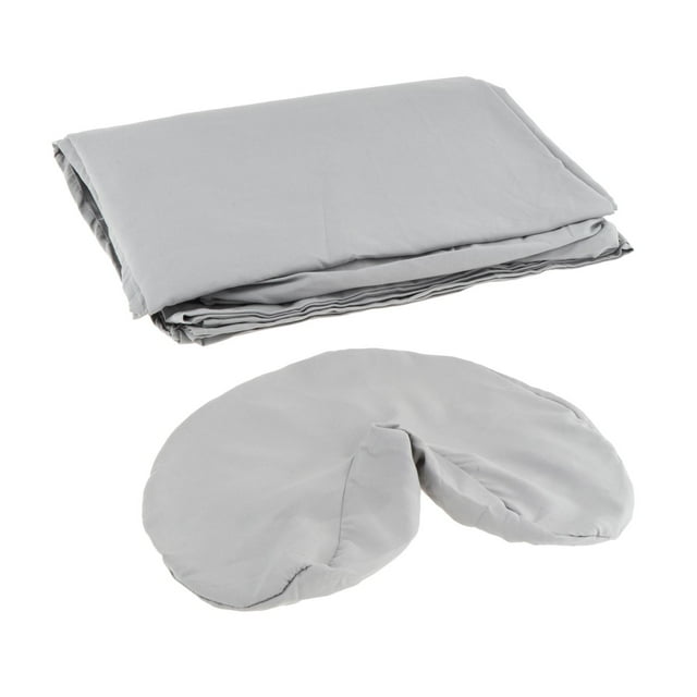 Juego de Sábanas Salvador para Mesa de 3x Gris Claro