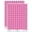 Hot Pink, variant on Spotted Koi Fish 200+ Round Stickers - Light Pink - Gloss Finish - 0.50" Size