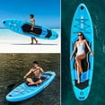thumbnail image 3 of AISUNSS 11 ft Inflatable Paddle Board, Equipped with Full SUP Accessories for Youth & Adults of All Skill Levels, 3 of 6