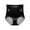 Black, variant on Womens Body Shaping Underwear, High-Waisted Tummy Control Leakproof Panties, Buttock-Lifting & Bodyshape Ladies' Briefs Silky Soft Full Coverage Stretch Ladies Shapewear