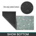 thumbnail image 6 of Pioneer Flower Floral Print Pattern Kitchen Rugs Sets Of 2,Anti Fatigue Kitchen Mat Rugs Non Slip Washable,Decorative Kitchen Floor Mats for Kitchen,Sink,Laundry,17"x30"+17"x47", 6 of 7