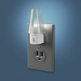 thumbnail image 3 of Amertac  1.6 x 1.45 x 3.15 in. LED Tipi Manual Night Lights, Clear - 2 Count, 3 of 6