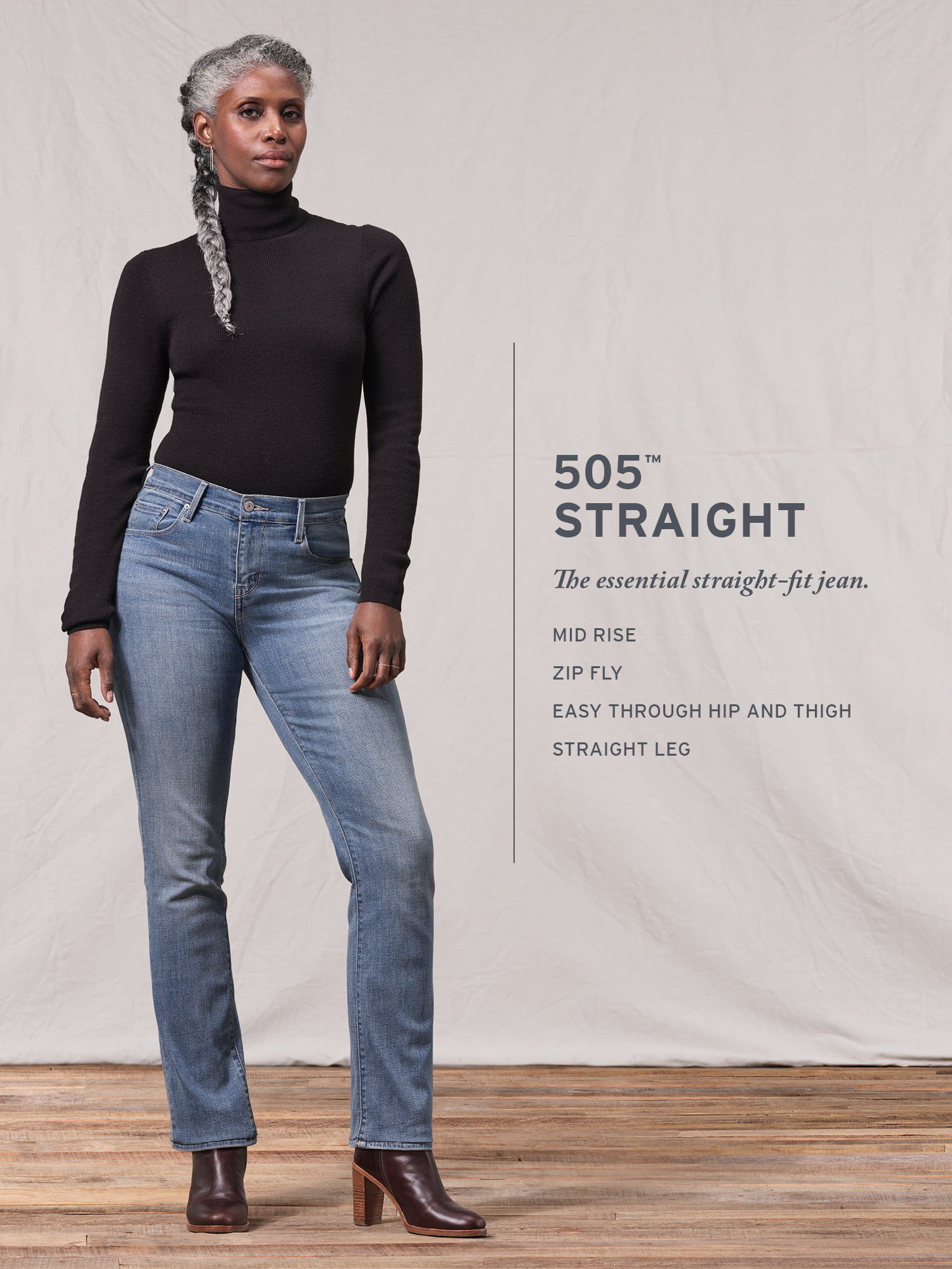 505 Straight Jeans - Walmart.com 