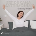 thumbnail image 3 of Edredon para Cama Matrimonial con Fundas de Almohada y Juego de Sábanas, Ideal para Cualquier Temporada Set de 6 Piezas, 3 of 5
