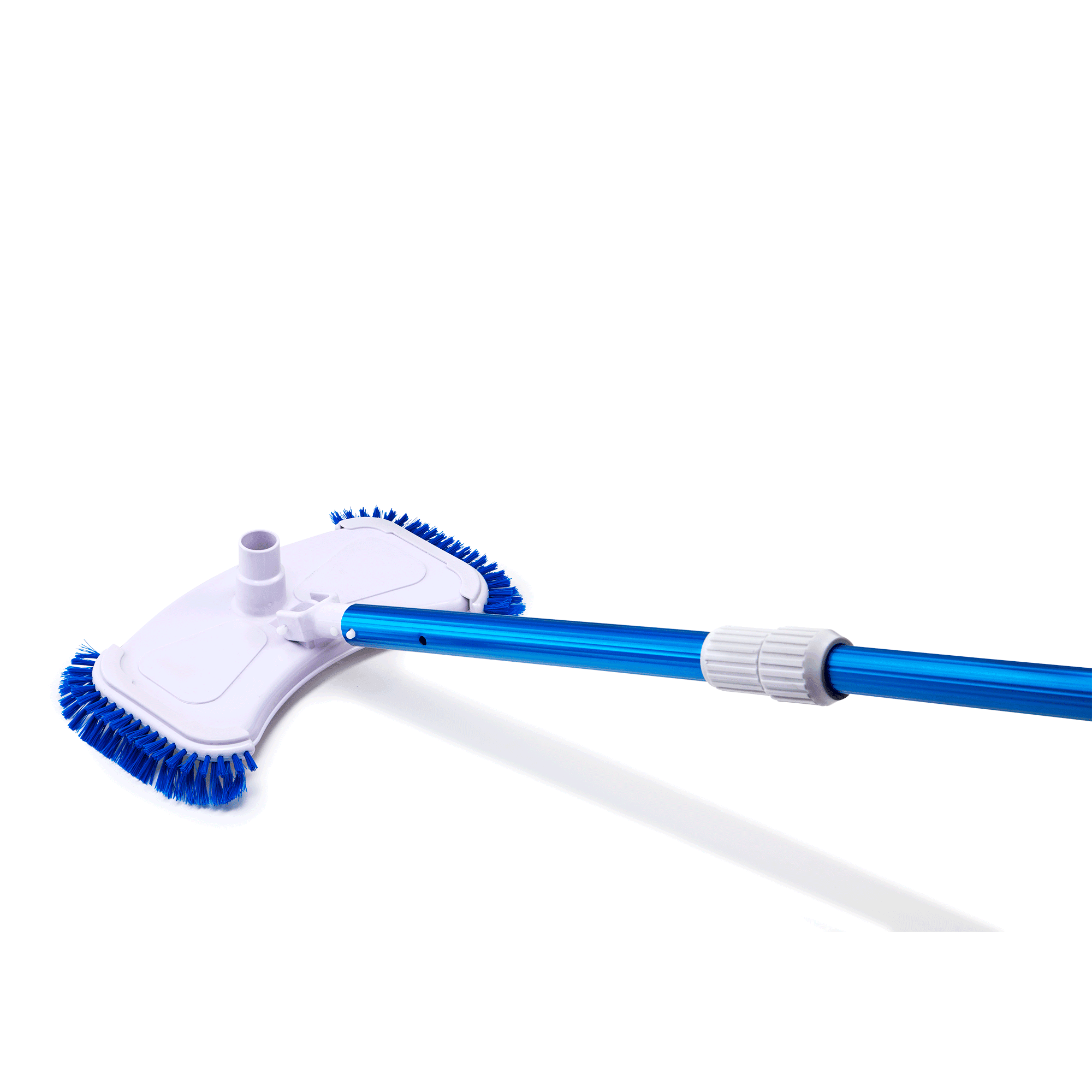 In The Swim Deluxe Swimming Pool Maintenance Kit – Garden Hose Vacuum Head, 19.5” Leaf Skimmer, 15” Leaf Rake, 10” Brush – Fits Standard Poles WP051