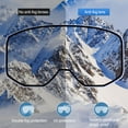thumbnail image 6 of Snowboard Goggles Double Layers Ski Goggles Anti-fog Snow Goggles Windproof Snowboard Glasses for Men and Women, 6 of 8