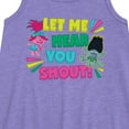 thumbnail image 2 of Trolls - Let Me Hear You Shout Poppy and Branch - Toddler & Youth Girls A-line Dress, 2 of 4
