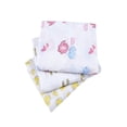 thumbnail image 4 of Esho 47x47 Inch Newborn Baby Cotton Soft Sleeping Blanket Wraps Bath Towel, 4 of 5