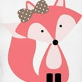 thumbnail image 3 of CafePress - Cute Pink Fox - Women's Light Pajamas, 3 of 4