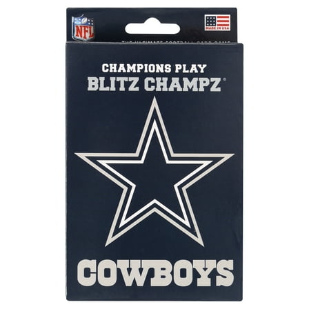 Blitz Champz Dallas Cowboys Action Card Game for Families